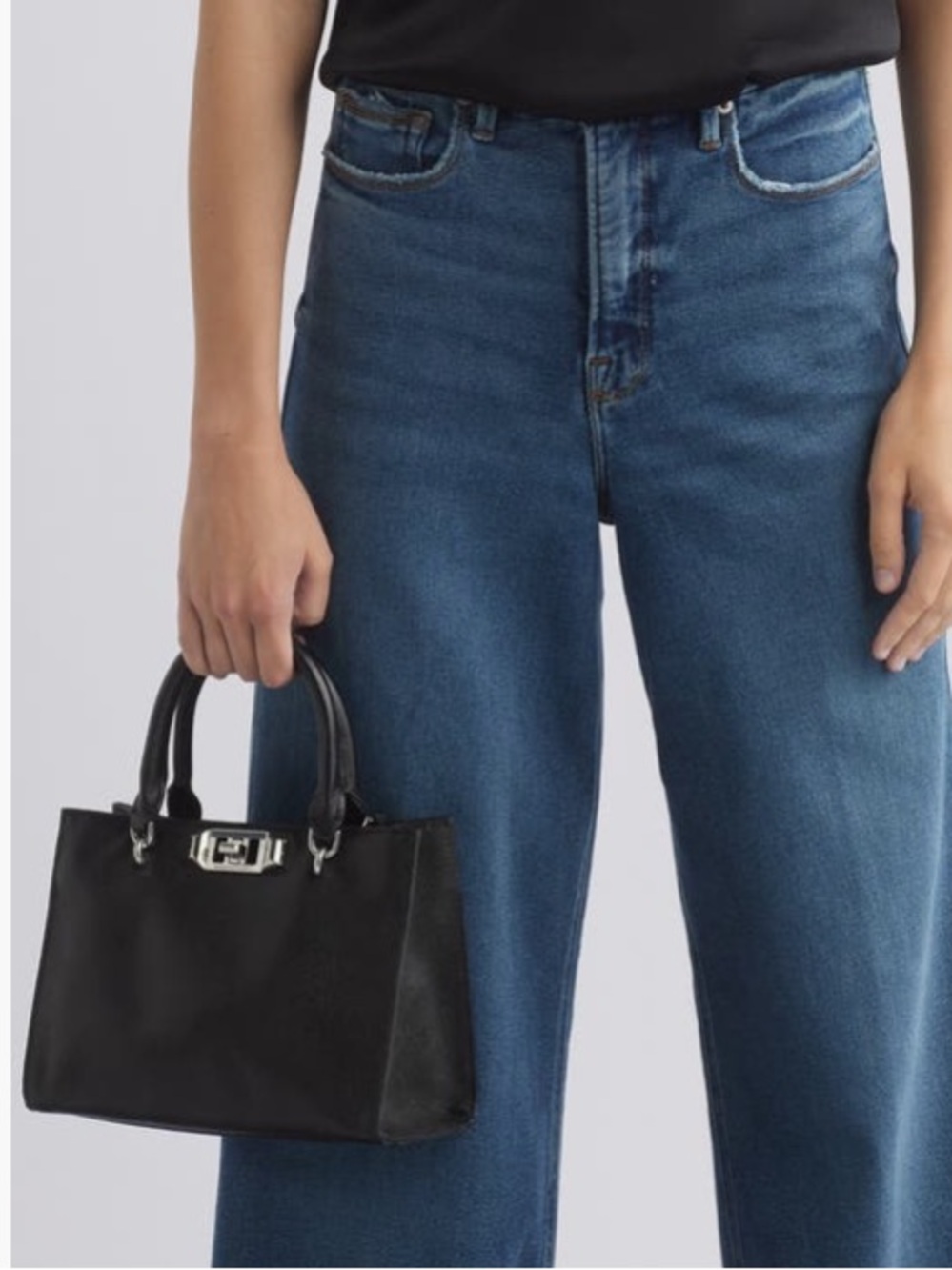 Rebecca Minkoff Amour Mini
Tote Black Leather Crossbody - Picture 5 of 14